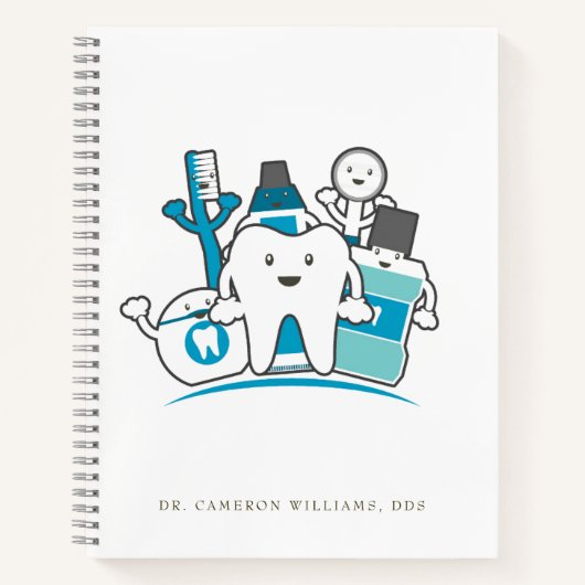 Carnet Ajoutez votre nom | La Bande Des Dents Propres (Devant)