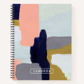 Carnet Ajoutez votre nom | Langue (Devant)