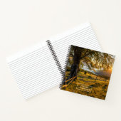 Carnet Ajoutez votre nom | L'aube triste dans une forêt (Intérieur)