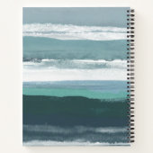 Carnet Ajoutez votre nom | Mer Turquoise (Dos)