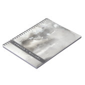 Carnet Ajoutez votre nom | Objets mystiques - Gris (Côté gauche)