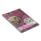 Carnet Ajoutez votre nom | Ornement radiant I (Côté Droit)