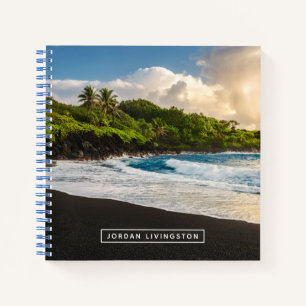 Carnet Ajoutez votre nom   Plage de Waianapanapa