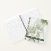 Carnet Ajoutez votre nom | Verge (Intérieur)