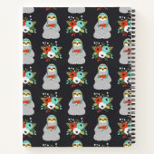 Carnet Ajoutez votre nom | Watermelon Sloth Motif (Dos)