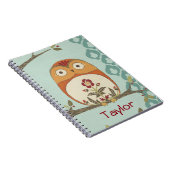 Carnet Ajoutez votre nom | Whimsy de forêt II (Côté Droit)