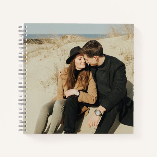 Carnet Ajoutez votre photo exceptionnelle unique (Devant)