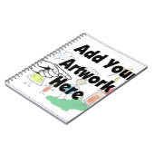 Carnet Ajoutez votre propre oeuvre d'art ou l'oeuvre d'en (Côté gauche)