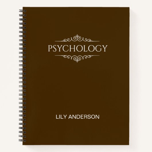 Carnet Ajoutez votre propre sujet et nom avec le calendri (Devant)