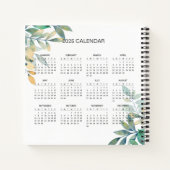 Carnet Ajoutez votre propre sujet et nom avec le calendri (Dos)