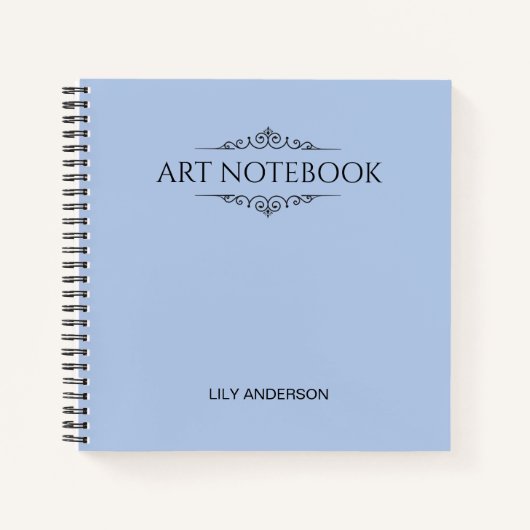 Carnet Ajoutez votre propre sujet et nom avec le calendri (Devant)