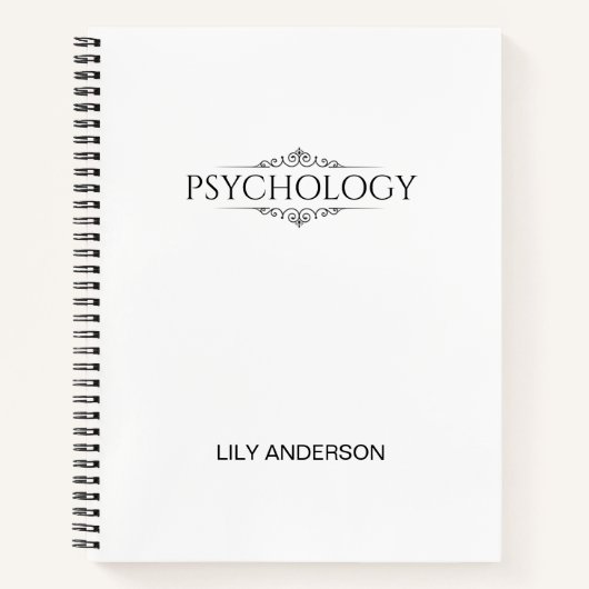 Carnet Ajoutez votre propre sujet et nom avec le calendri (Devant)