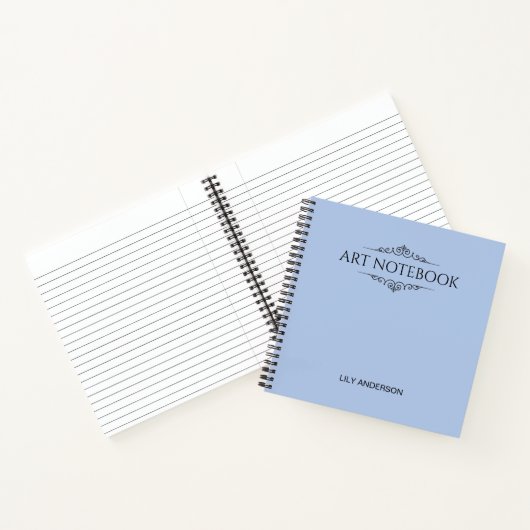 Carnet Ajoutez votre propre sujet et nom avec le calendri (Intérieur)