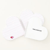 Carnet Ajoutez votre slogan ou votre citation à minimalis (Intérieur)