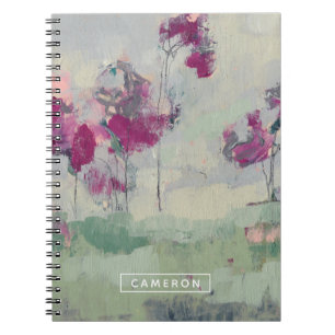 Carnet Ajoutez votre Treeline fuchsia nommé
