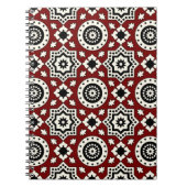 Carnet Ajrak Tribal Pattern (Devant)