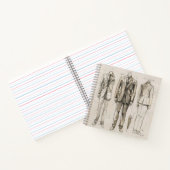 Carnet Ajuster l'esquisse de conception Vintage (Intérieur)