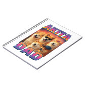 Carnet Akita (Côté gauche)