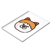Carnet Akita (Côté gauche)