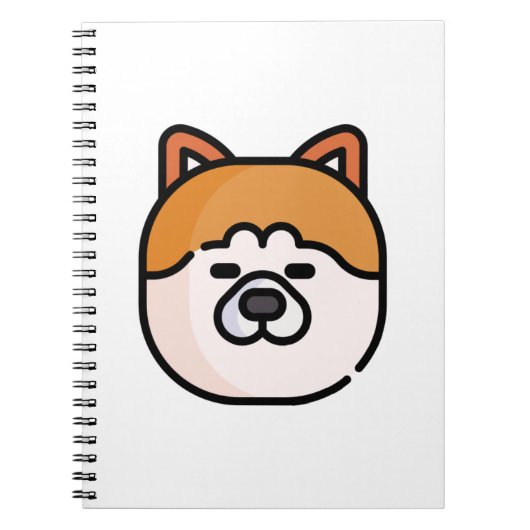 Carnet Akita (Devant)