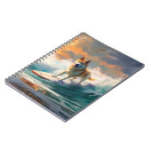 Carnet Akita Beach Surf Peinture (Côté gauche)