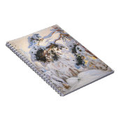 Carnet Akseli Gallen-Kallela - Forêt en hiver (Côté Droit)