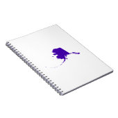 Carnet Alaska en violet (Côté Droit)