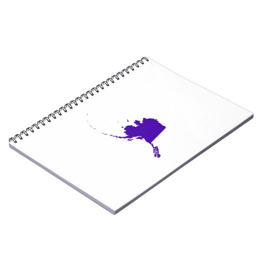 Carnet Alaska en violet (Côté gauche)