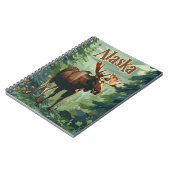 Carnet Alaska Moose (Côté gauche)