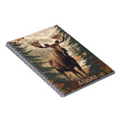 Carnet Alaska Moose Vintage (Côté Droit)
