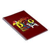 Carnet Alaskan Malamute Agilité (Côté Droit)