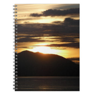 Carnet Alaskan Sunset III Belle photographie de l'Alaska