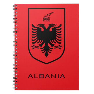 Carnet Albanian National Coat of Arms Heritage Ink