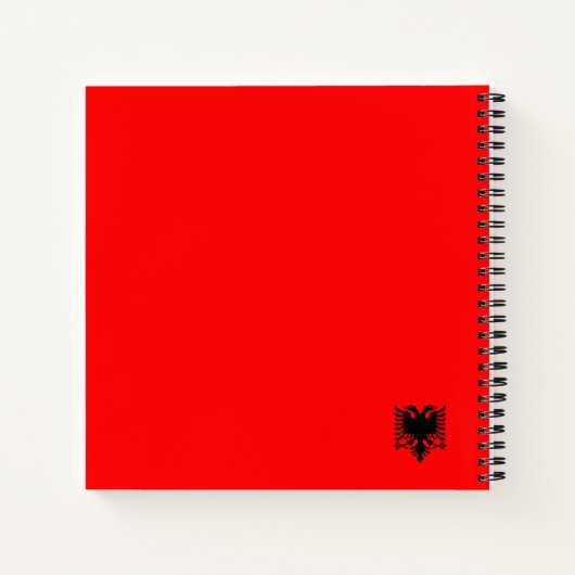 Carnet Albanie (Dos)