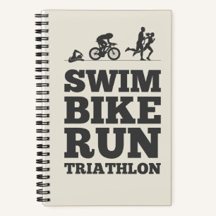 Carnet Albâtre ・ Course à vélo de natation Triathlon Moti