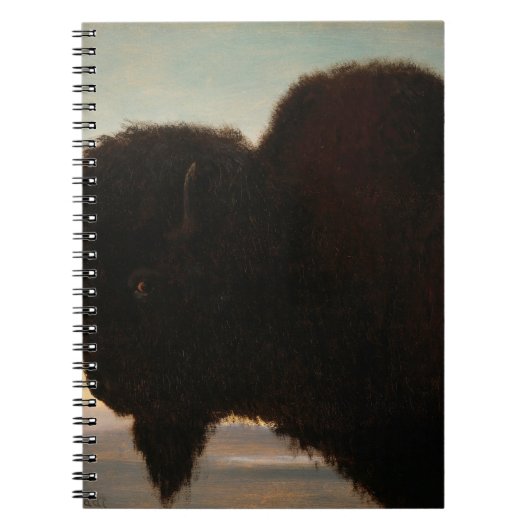 Carnet Albert Bierstadt Buffalo Head (Devant)