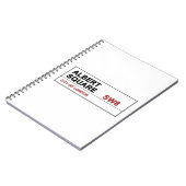 Carnet Albert Square Londres (Côté gauche)