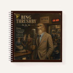 Carnet Album Bing Thrushby : une parodie