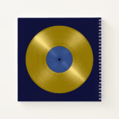 Carnet Album Gold Vinyl Record (Dos)