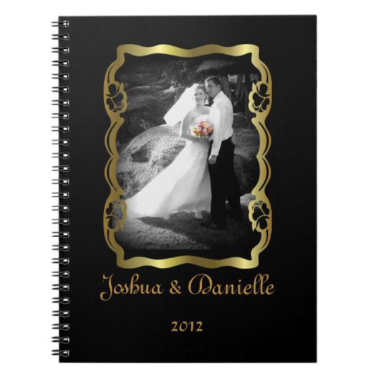 Carnet Album photo cadeau de mariage (Devant)