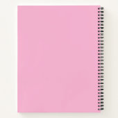 Carnet Album scrapbooking rose (Dos)