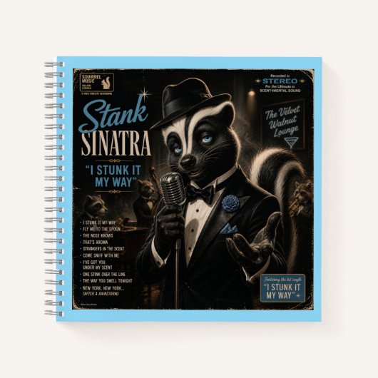 Carnet Album Stank Sinatra : une parodie (Devant)