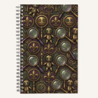 Carnet Alchimie Steampunk Vaudou Gothique La Nouvelle-Orl