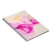 Carnet Alcool encre texture marine. L'art contemporain. (Côté Droit)