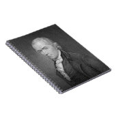 Carnet Alexander Hamilton (1757-1804) gravé par John (Côté Droit)