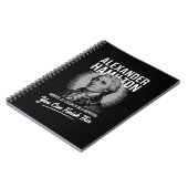 Carnet Alexander Hamilton A Écrit 51 Essais En 6 Mois (Côté gauche)