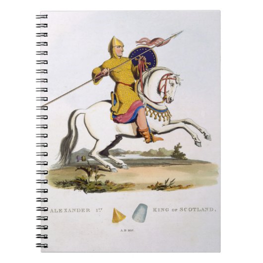 Carnet Alexandre I, roi de l'Ecosse (c.1080-1124), 1107, (Devant)