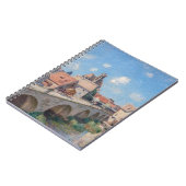 Carnet Alfred Sisley - Le Pont de Moret (Côté gauche)