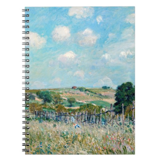 Carnet Alfred Sisley - Le pré (Devant)