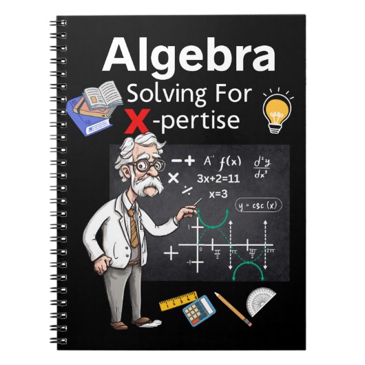 Carnet Algebra Solving For X-pertise (Devant)